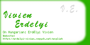 vivien erdelyi business card